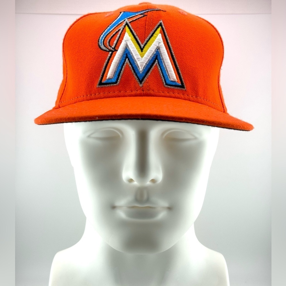 Miami Marlins Baseball New Era 59Fifty Cap/hat Size 7 1/8 Great condition! - Picture 4 of 16